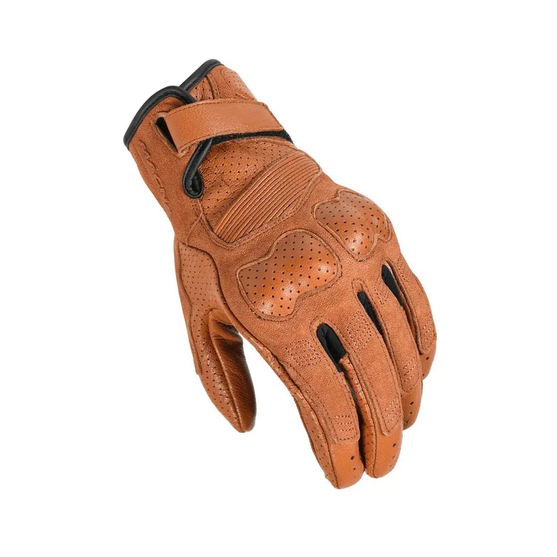 Macna Bold Leather Gloves Light Brown