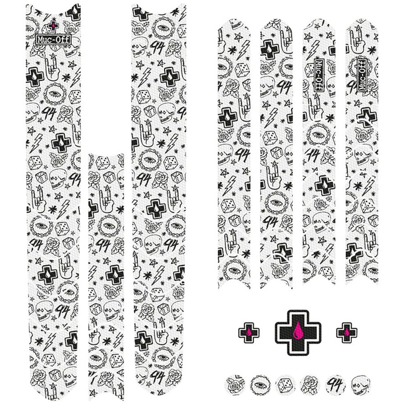 Muc-Off DH/Enduro/Trail Frame Protection Kit – 45-Piece Kit – Punk