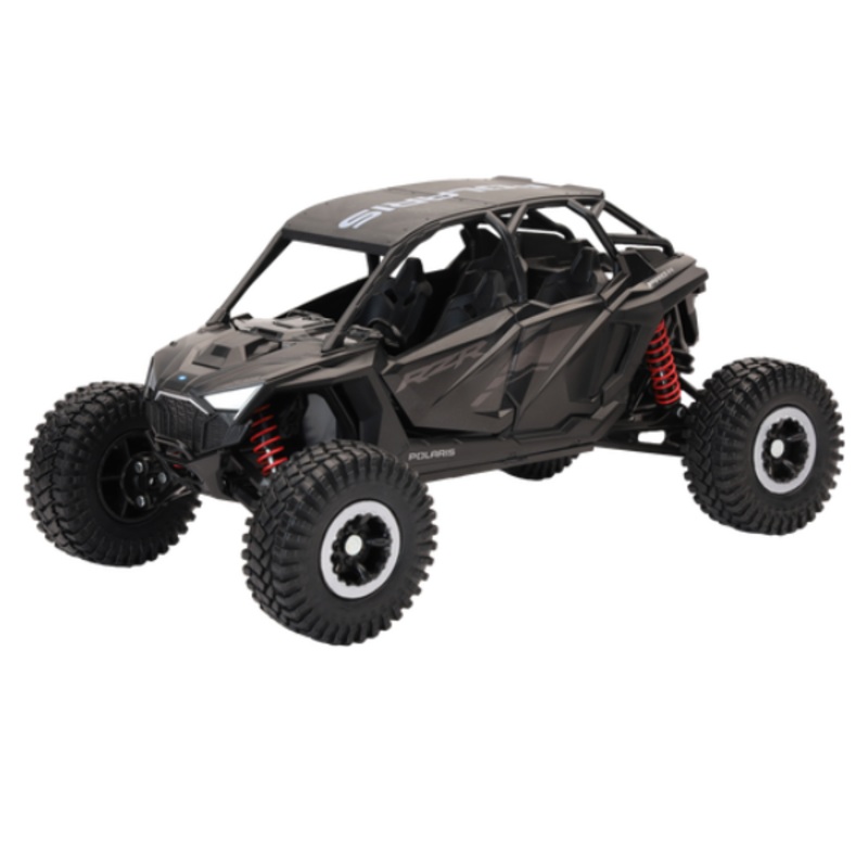 New Ray Toys – 1:18 Scale Polaris RZR Pro R4 Rock Crawler Stealth Black
