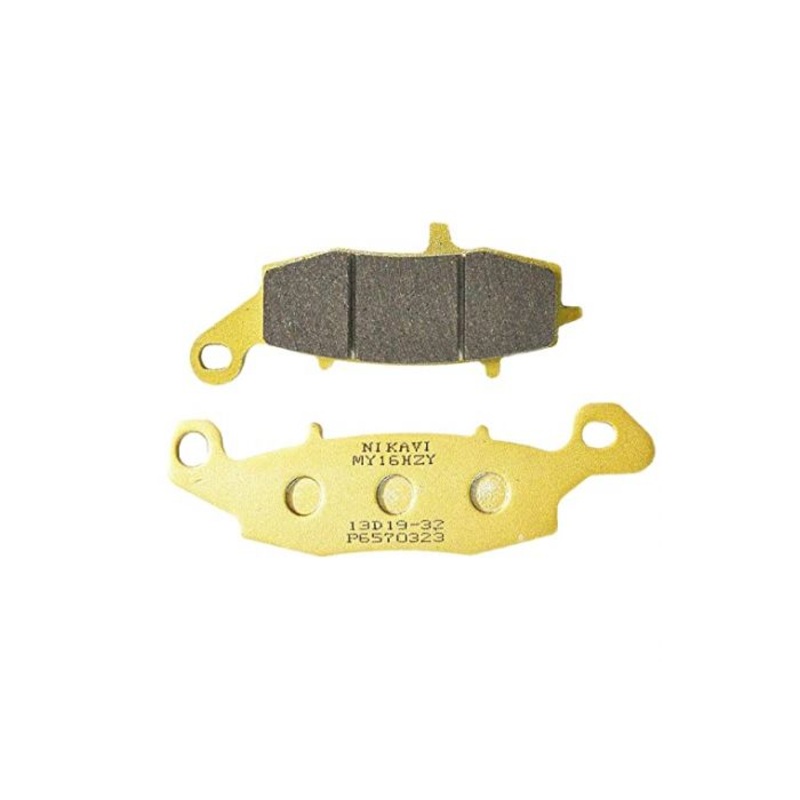 NIKAVI GDP10 Gold Series Brake Disc Pad Compatible for Kawasaki Ninja 650 (Front)