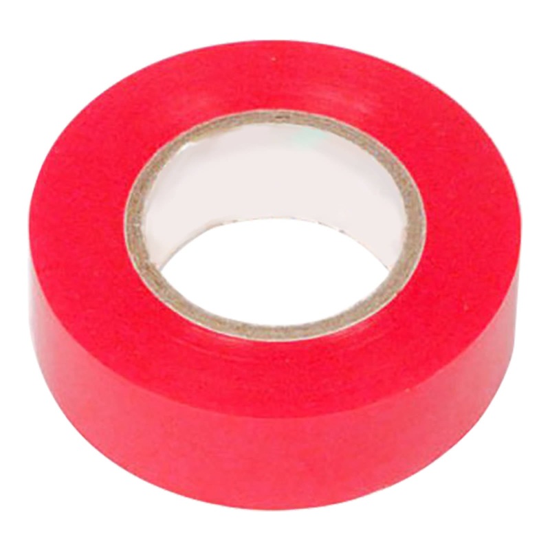 TAPE PVC 18mm X 6.5Mtr RED Each – STEEL GRIP