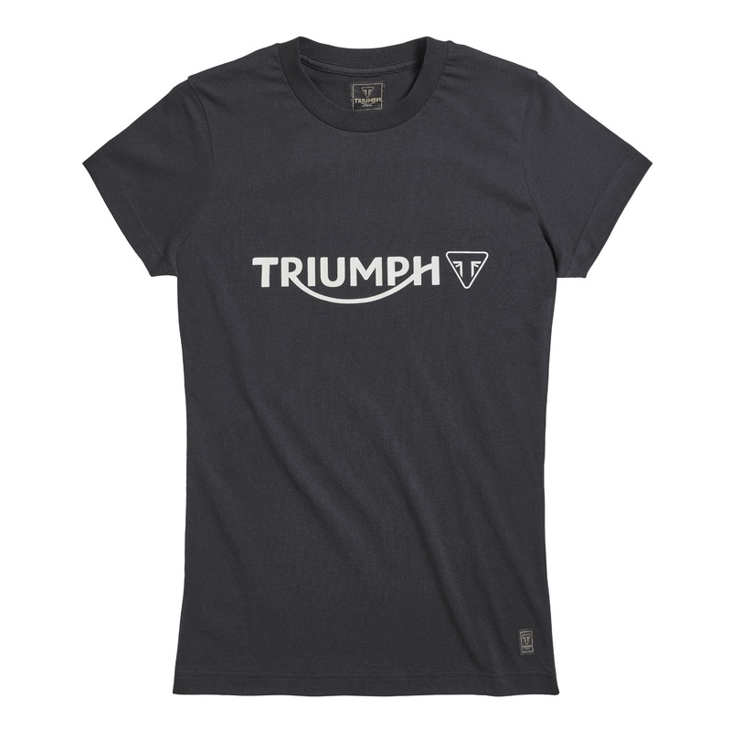 Ladies Melrose T-Shirt Jet Black / Bone