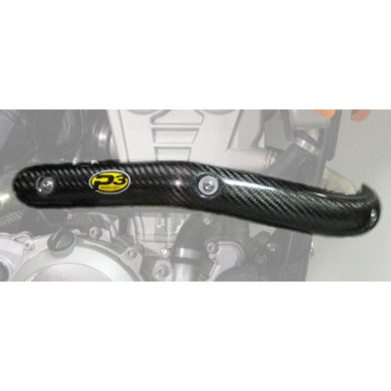 P3 – Carbon Fiber Header Heat Shields (Kawasaki)