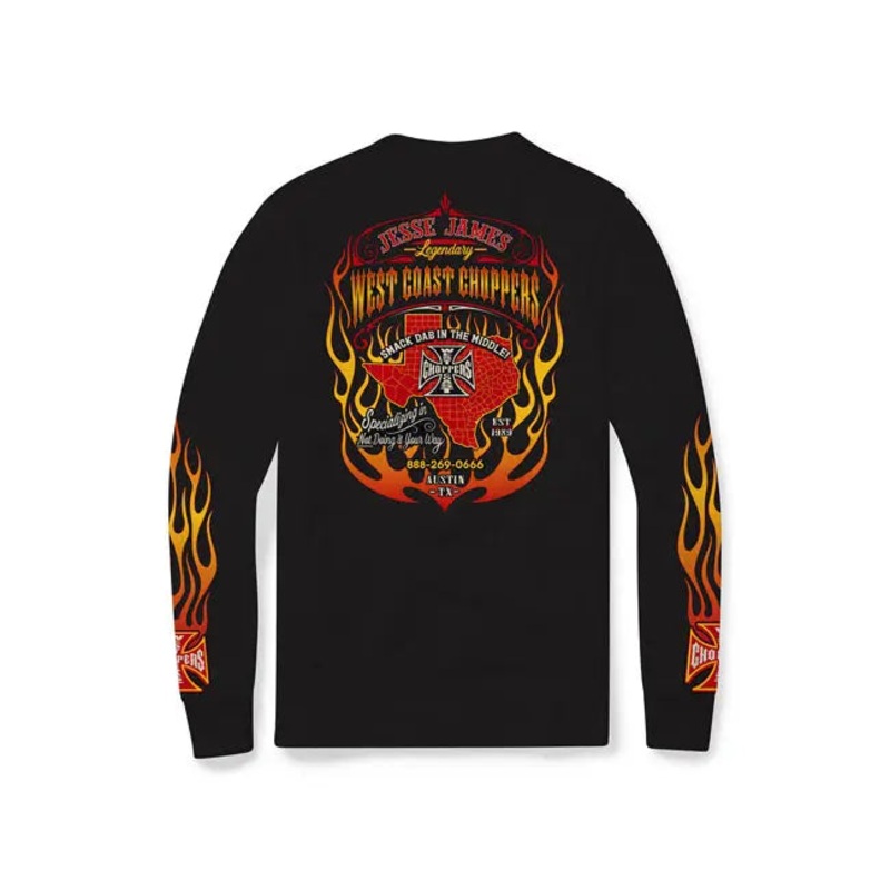 West Coast Choppers Not Doing It Your Way Long Sleeves T-Shirt Black