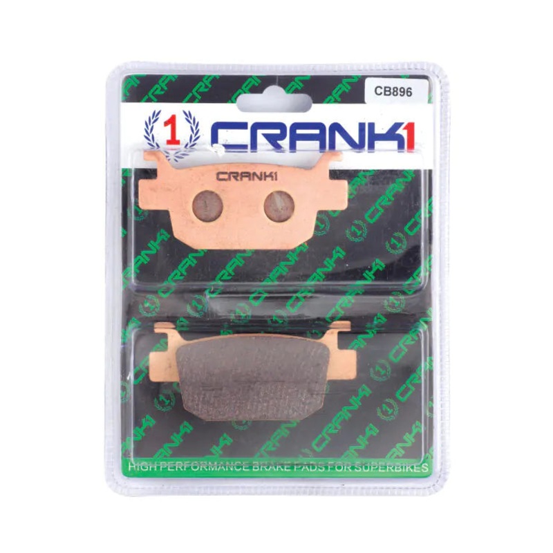 BRAKE PADS REAR BENELLI TRK 502  2017 ONWARDS-CB896-CRANK1 Sintered Brake Pad