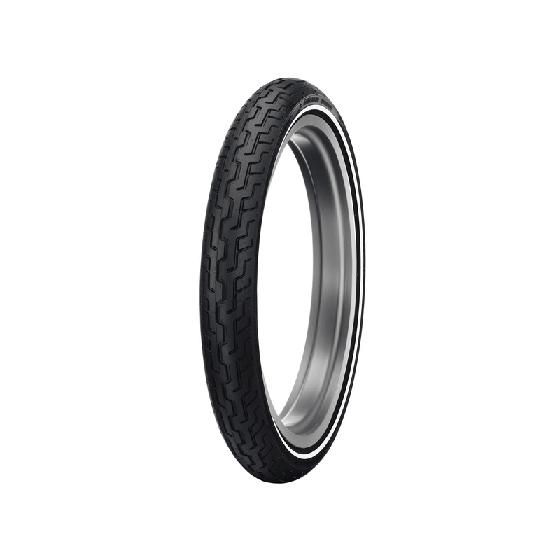 Harley Davidson 43100004 Dunlop Tire Series – D402F MH90-21 Medium WW – 21 in. Front TIRE,FR,MH90-21,DUNLOP,WW