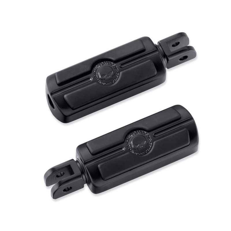 Harley Davidson 50501281 Willie G Skull Rider Footpegs KIT,FTPEG,RDR,WILLIE G SKULL,B