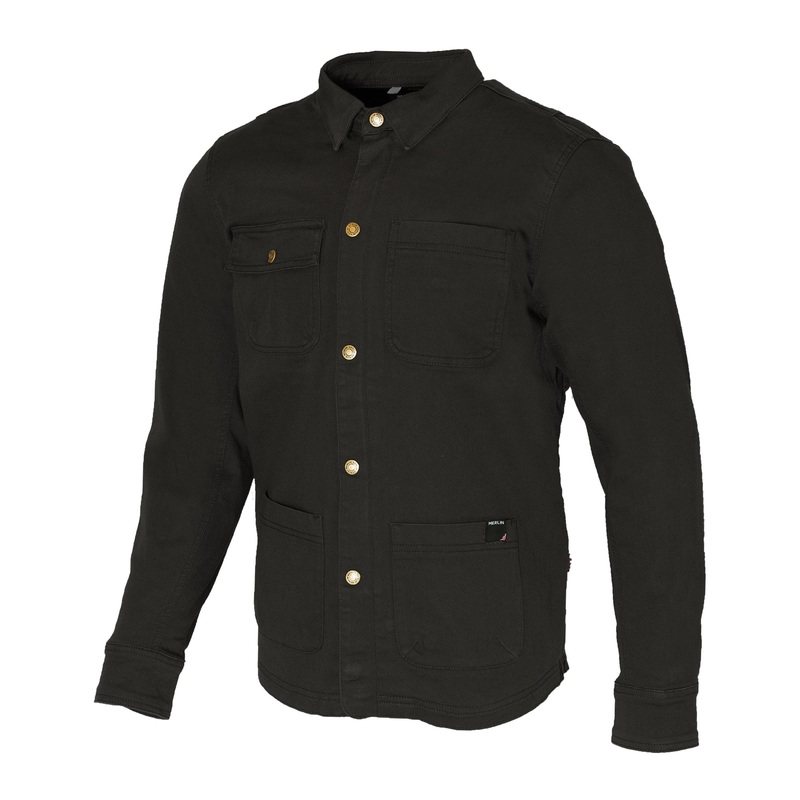 Merlin Carter D3O Ghost Single Layer Shirt Black