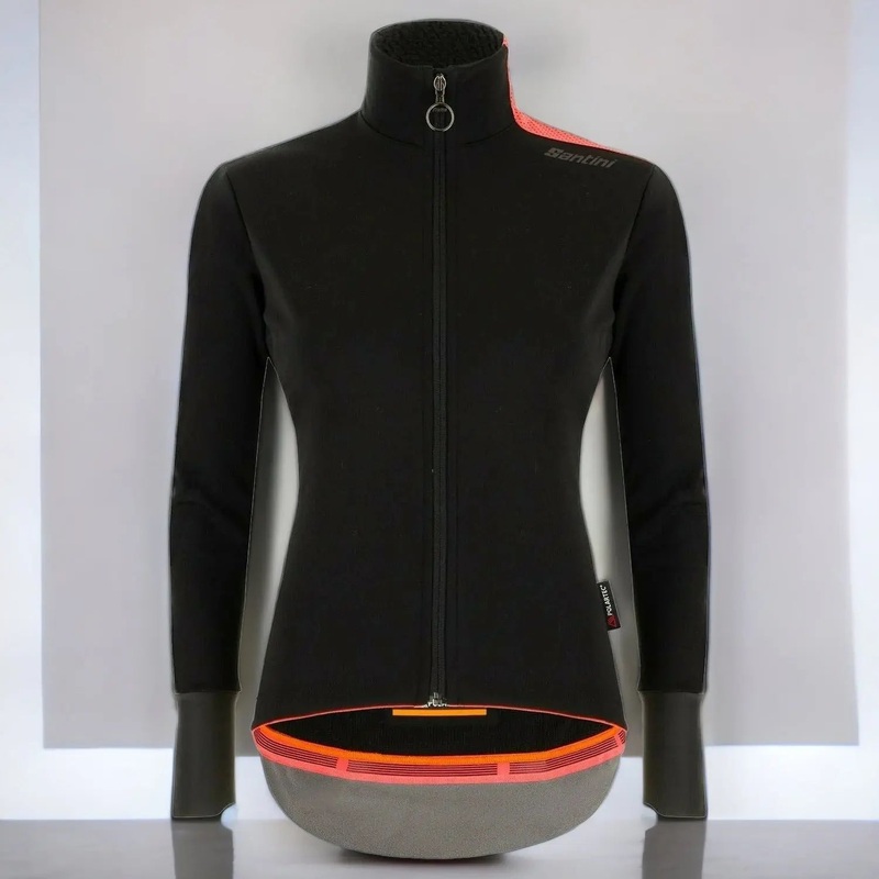 Santini AW21 Ladies Vega Extreme Jacket Black