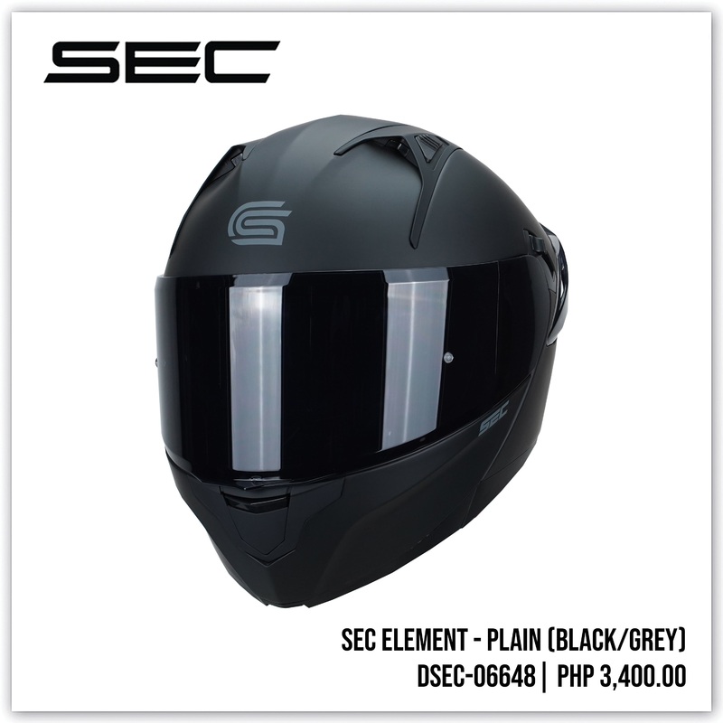 SEC ELEMENT – PLAIN (BLACK/GREY)