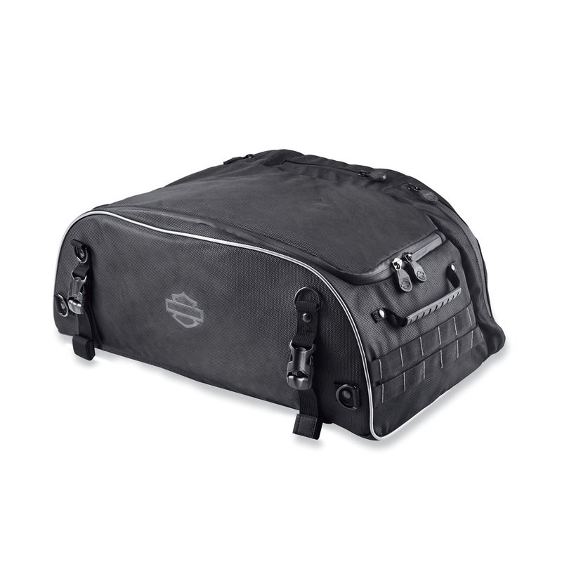 Harley Davidson 93300124 Onyx Premium Luggage Collapsible Tour-Pak Rack Bag KIT,STOR,PREM,BAG,T-PAK,COLLAPSIBLE