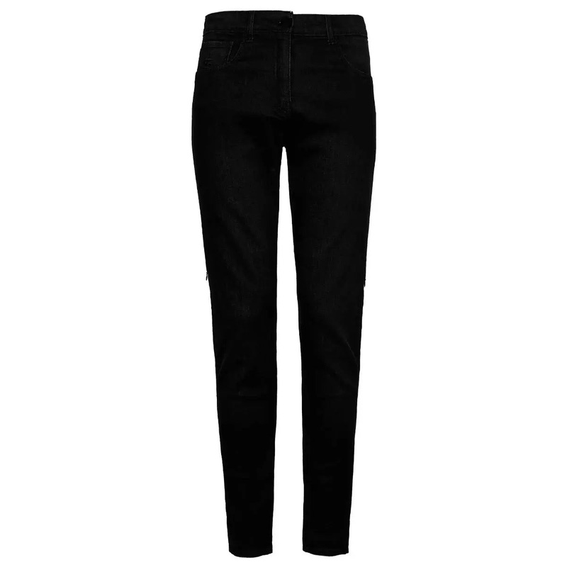 Spada Drifter CE Ladies Denim Jeans Solid Black