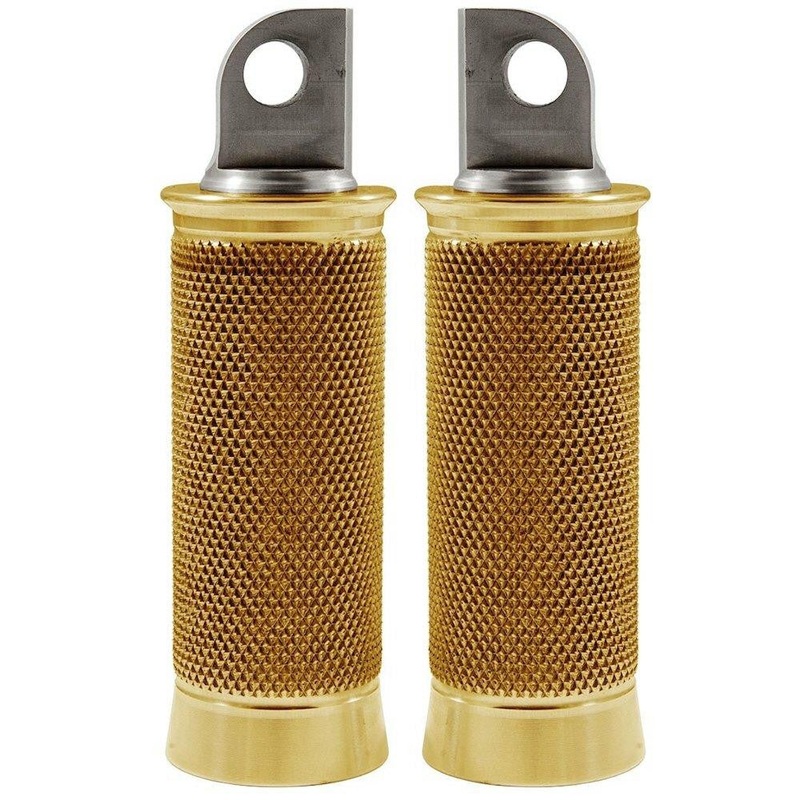 Speed Merchant – Cruiser Peg Footpegs For Harley – Gold