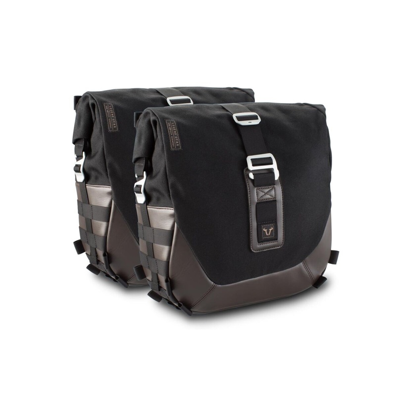 SW-Motech Legend Gear Polyurethane Side Bag System LC Black / Brown | Vendor No BC.HTA.07.909.20000