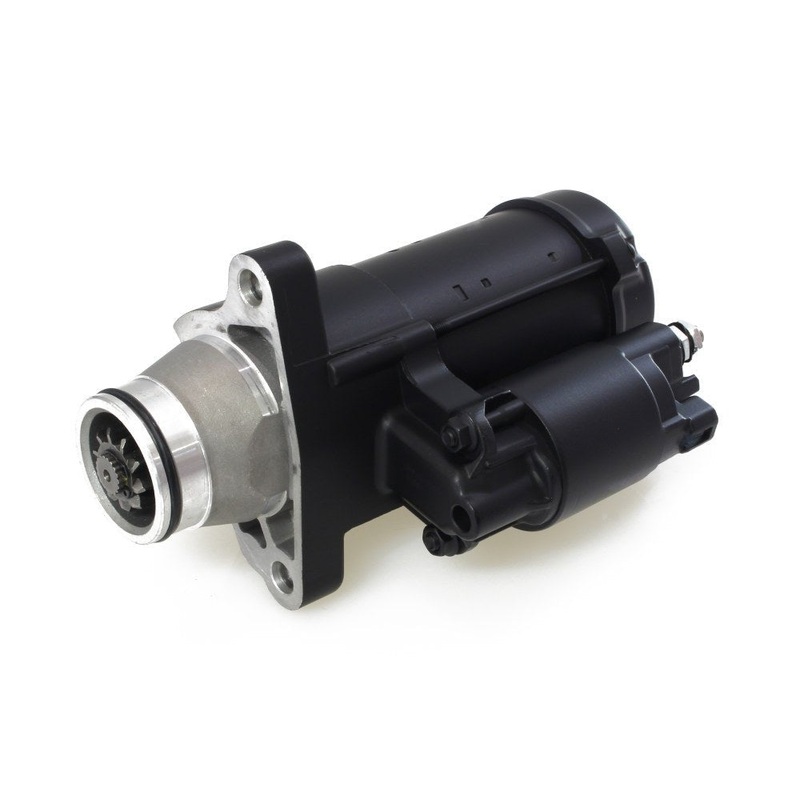 1.4KW Starter Motor – Black: Fits Softail 2018up.