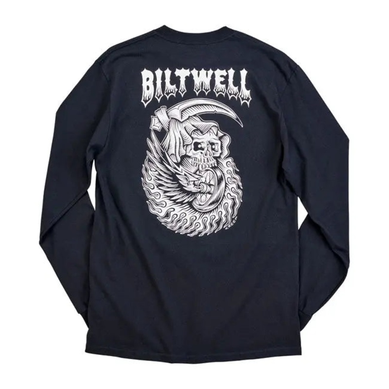 Biltwell Creep Long Sleeves T-Shirt Black