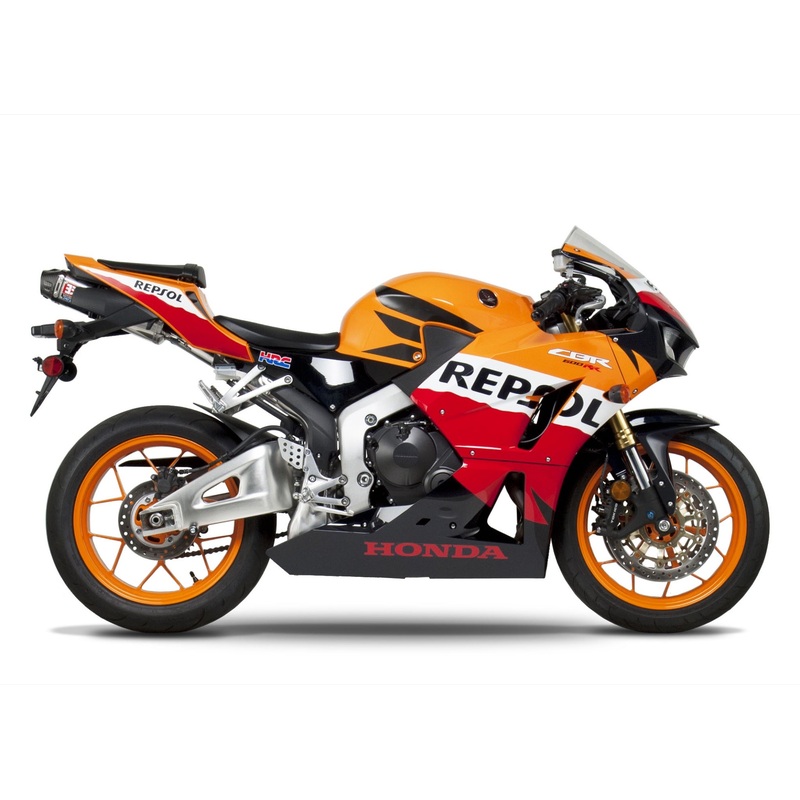CBR600RR 09-25 RS-5 Stainless Slip-On Exhaust, w/ Stainless Muffler