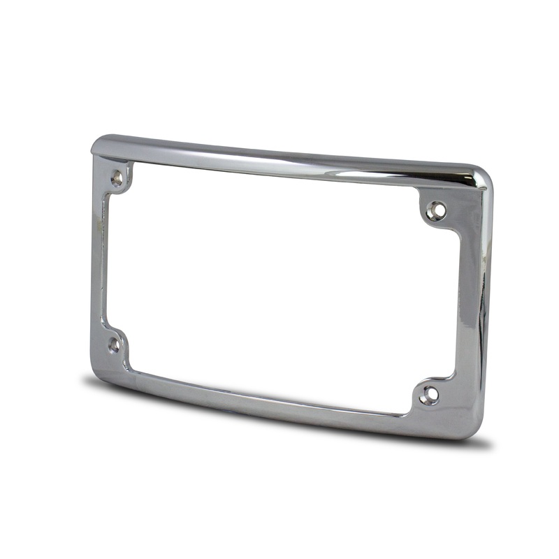CURVED RADIUS LED LICENSE PLATE