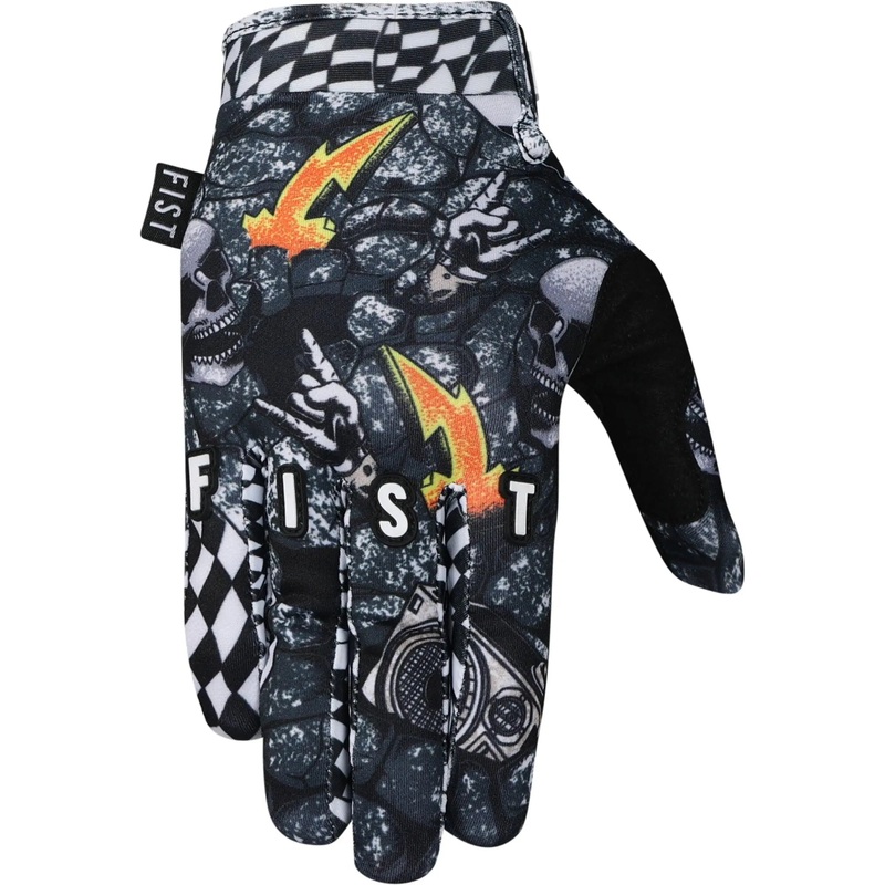 Fist Handwear Chapter 26 Quaker Youth Cycle Gloves Black / Grey