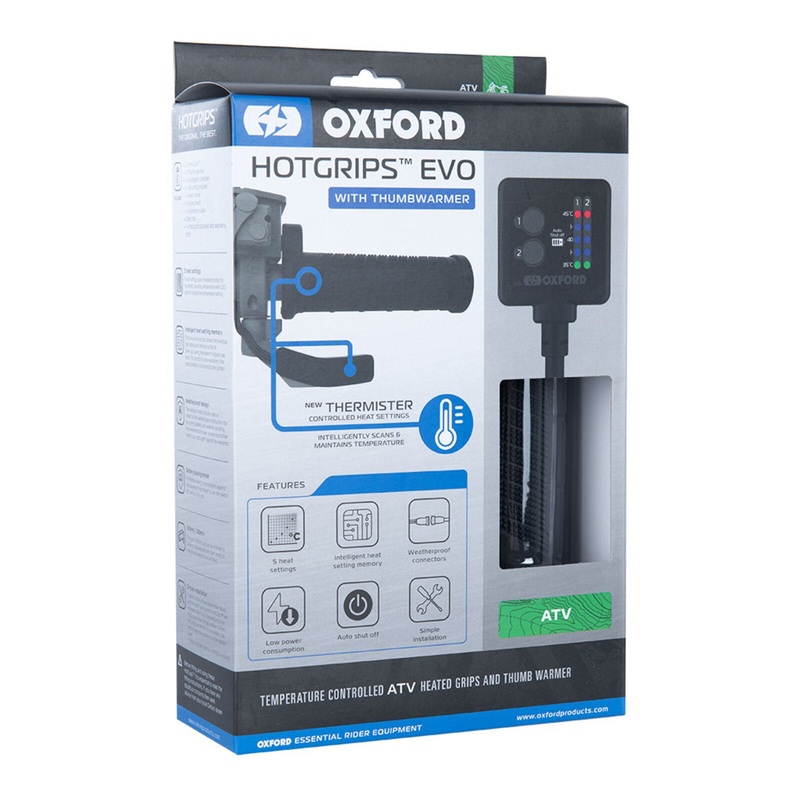Oxford EVO HotGrips  ATV – V9 Dual Thermister Switch