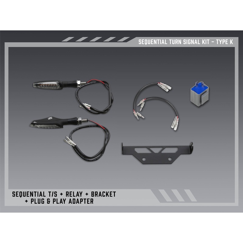 Type K Sequential Signal Kit for V2 Fender Eliminators
