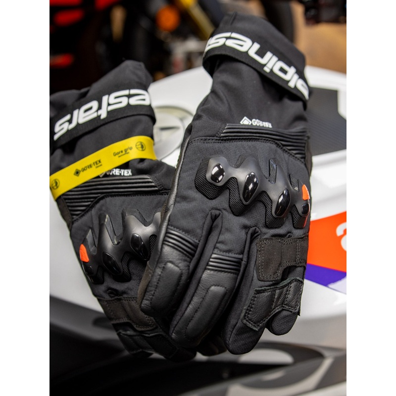 Alpinestars Boulder Goretex Gloves With Gore Grip Tech Black Black 3525523