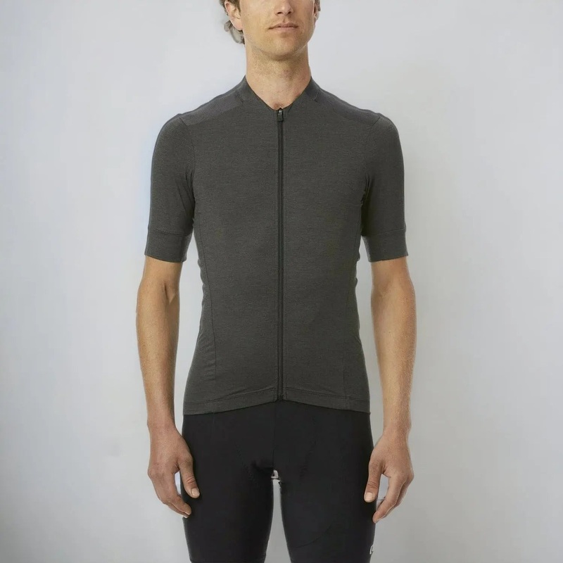 Giro New Road Short Sleeve Jersey 2019 Charcoal Heather