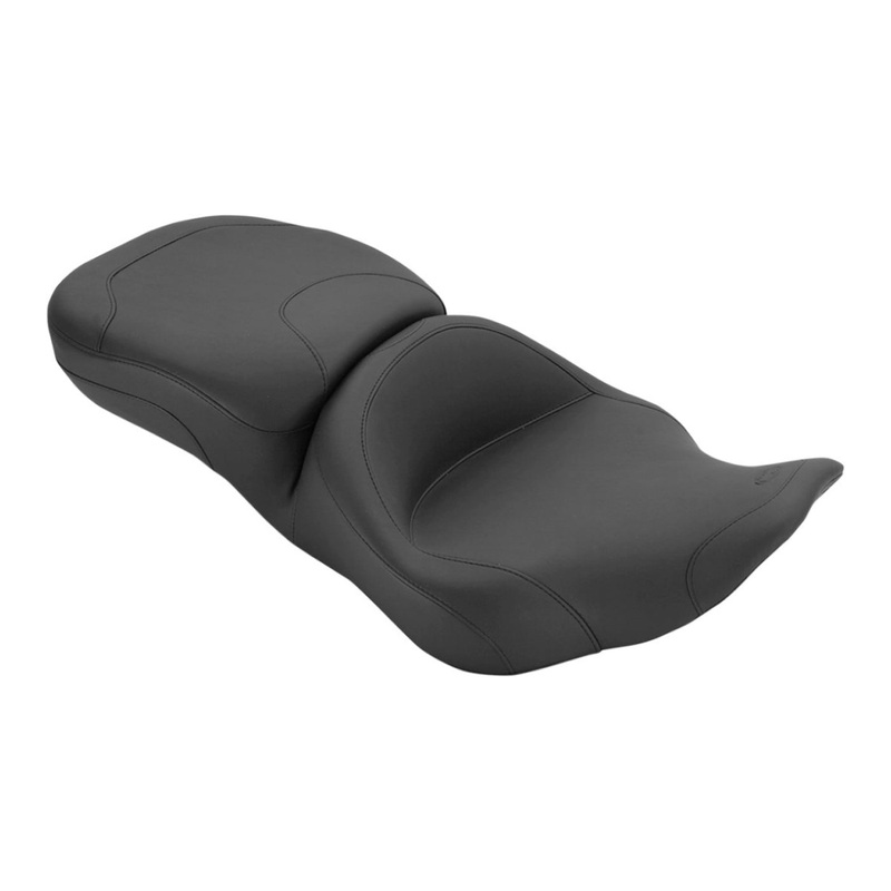 MUSTANG – Vintage Super Touring 2-Up Vinyl Seat – Super Touring Seat – Vintage – Road King ’97-’07