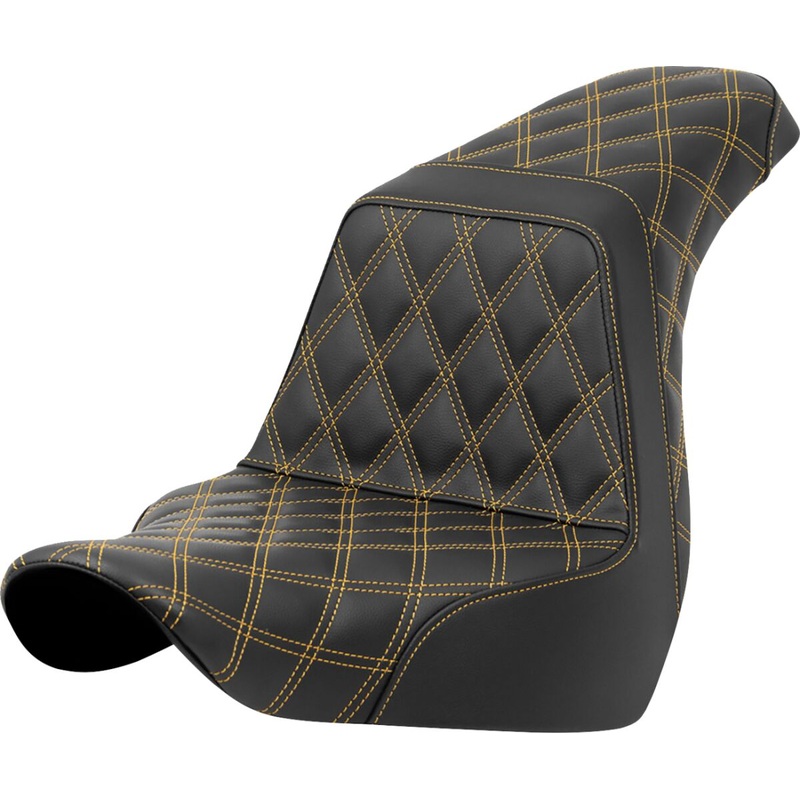 Step Up Full LS, Gold Stitch – 18+ Softail (Low Rider FXLR/FXLRS/FXLRST & Sport Glide FLSB)