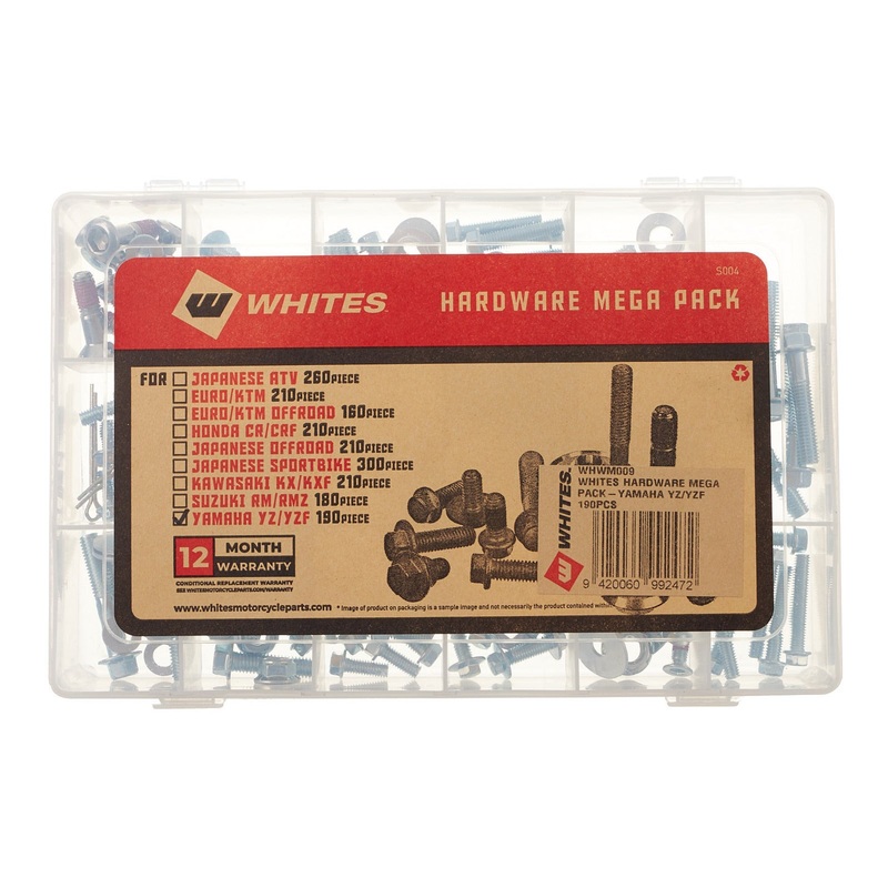 Whites Hardware Mega Pack – Yamaha YZ/YZF 190PCS