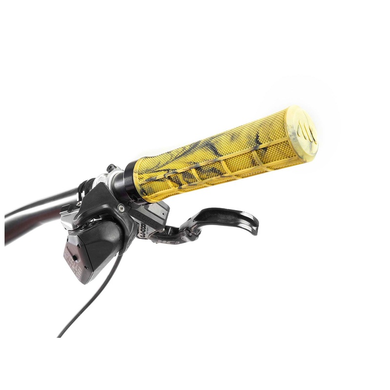 All Mountain Style Berm Grips – Yellow Camo