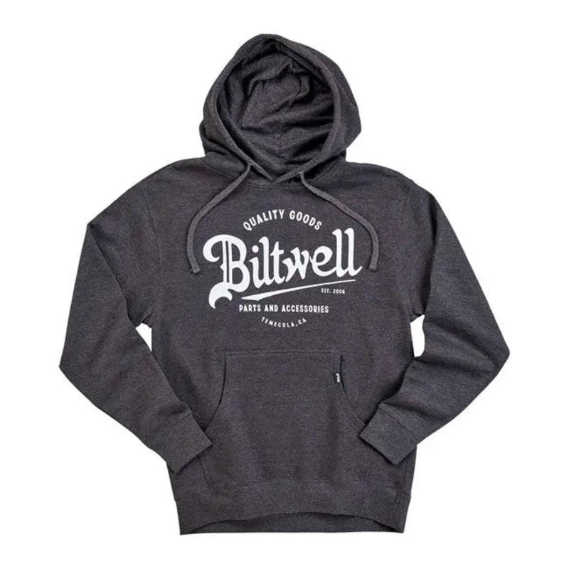 Biltwell Quality Goods Pullover Hoodie Black