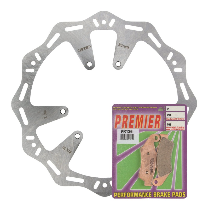 MTX Hornet Disc & Premier Pad Front Kit – Honda