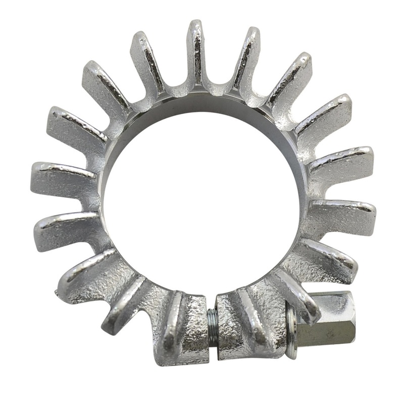 Triumph 650 Finned Exhaust Clamp