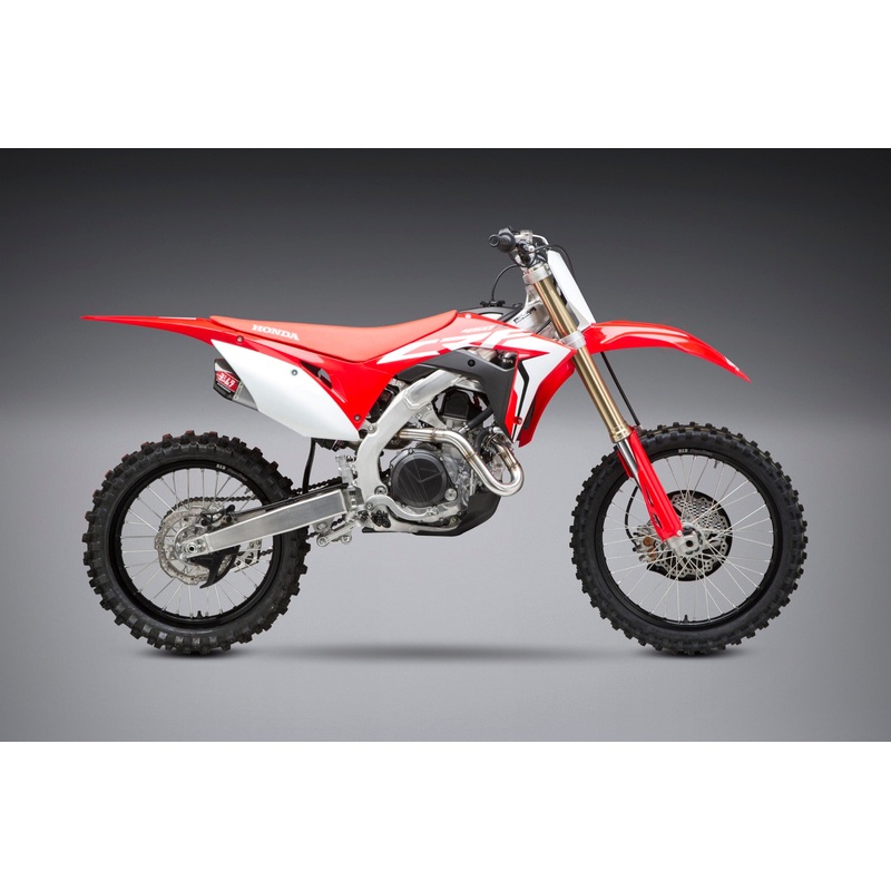 CRF450R/RX 17-20 / CRF450R-S 2022 RS-9T Stainless Full Exhaust, w/ Stainless Mufflers