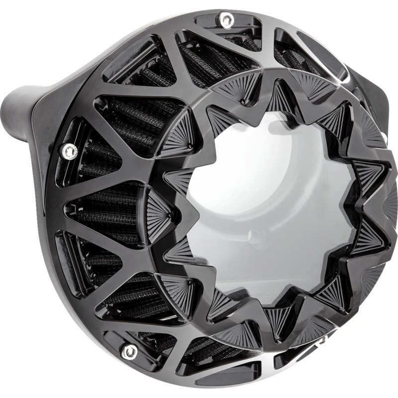 Crossfire Air Cleaner, All Black – 24+ Touring