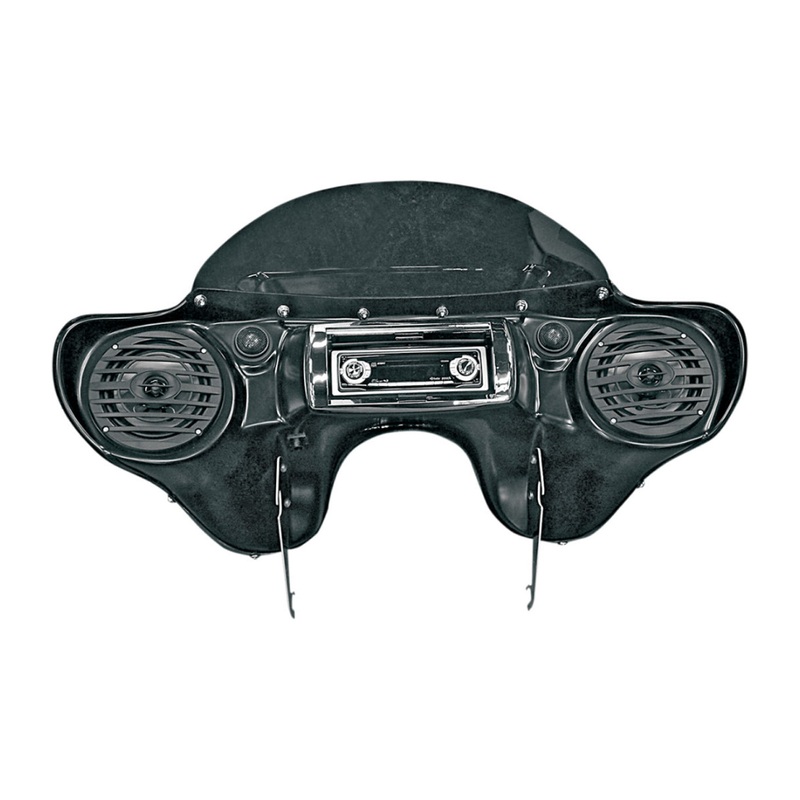 HOPPE INDUSTRIES – SPORTZILLA FAIRINGS WITH STEREO RECEIVER – Sport Fairing – With CD Player – 94-98 FLHR