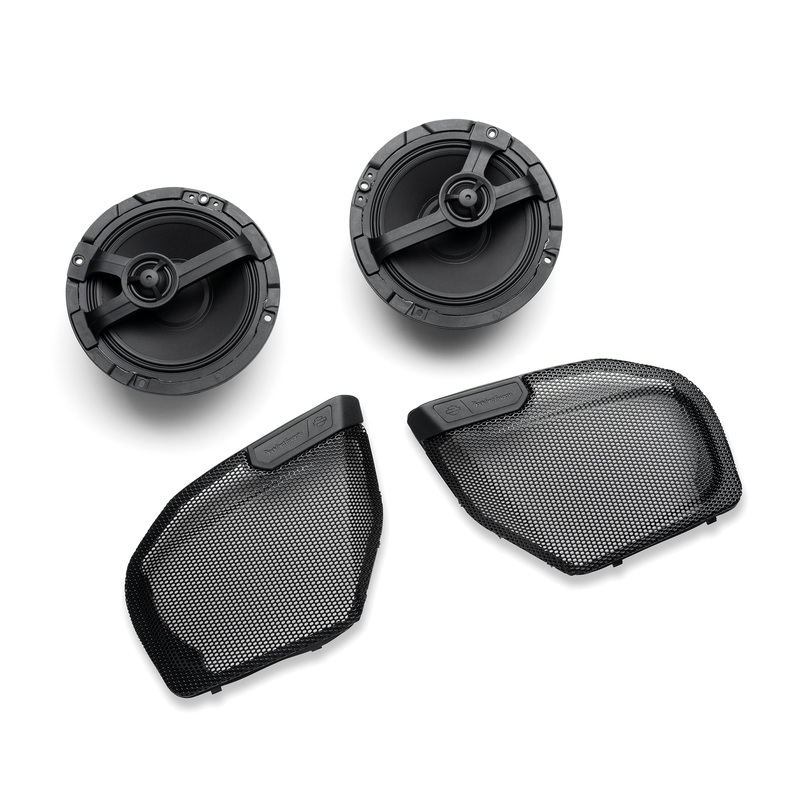 Harley-Davidson 76001297 Harley-Davidson Audio powered by Rockford Fosgate Stage I Fairing Speakers