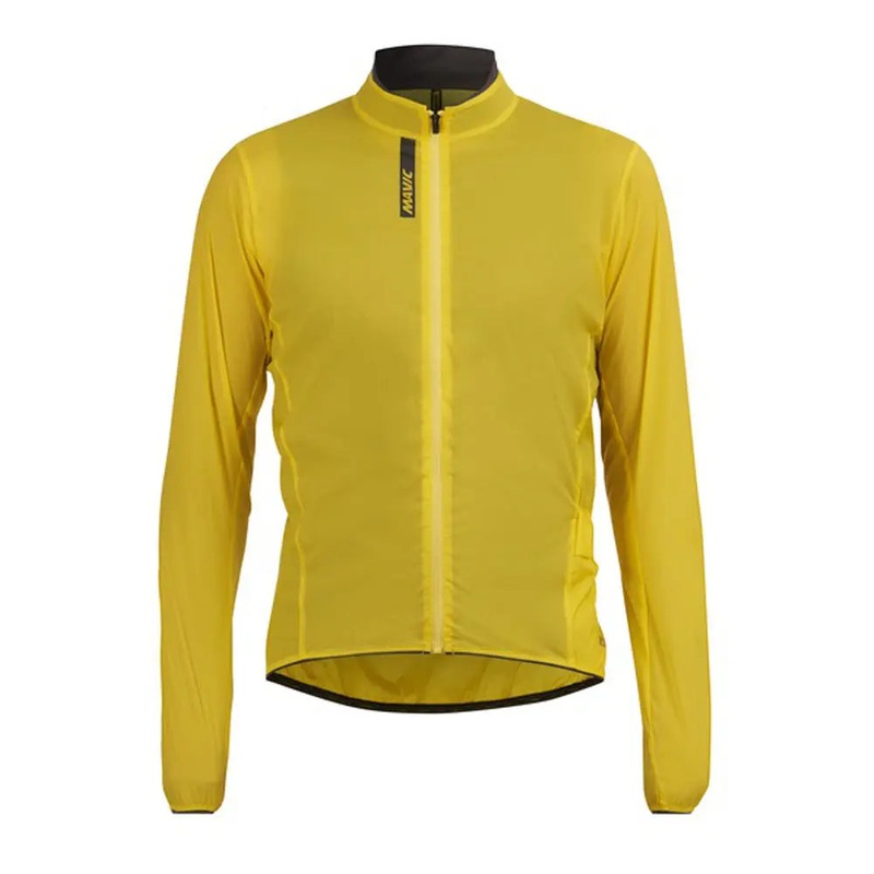 Mavic Cosmic Windproof Cycle Jacket Yellow