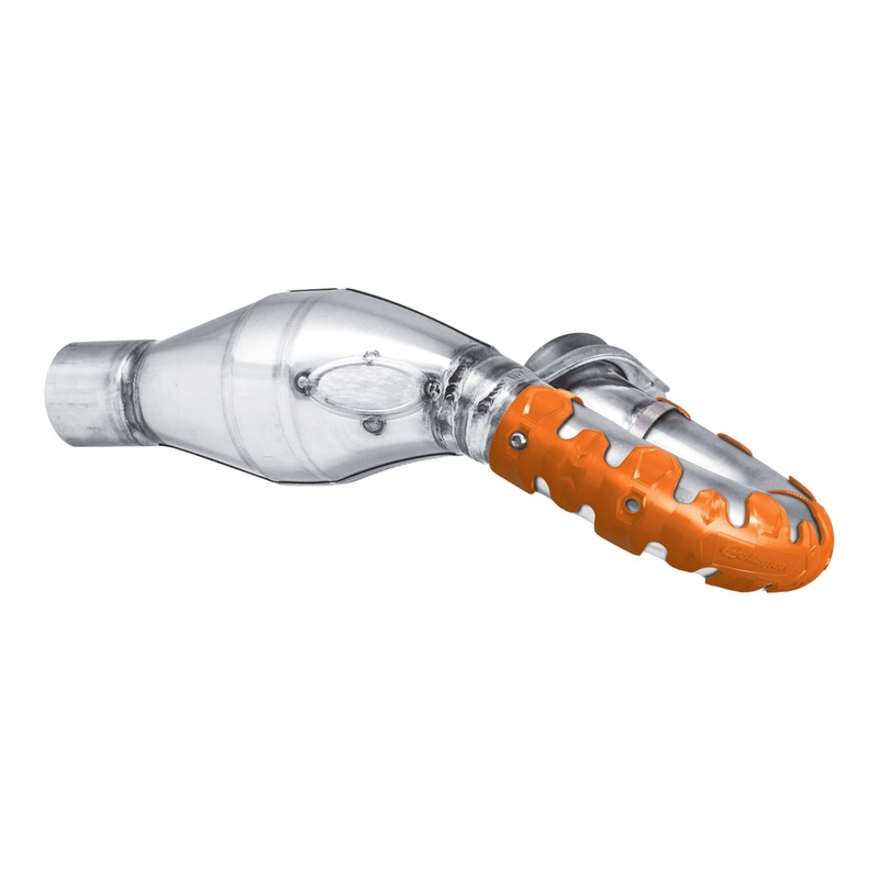 Polisport Armadillo Head Pipe Guard – Orange (22cm)