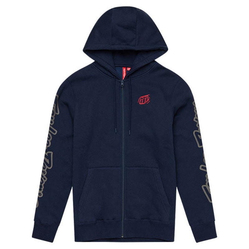 Troy Lee Designs – Branded Zip Up Hoodie