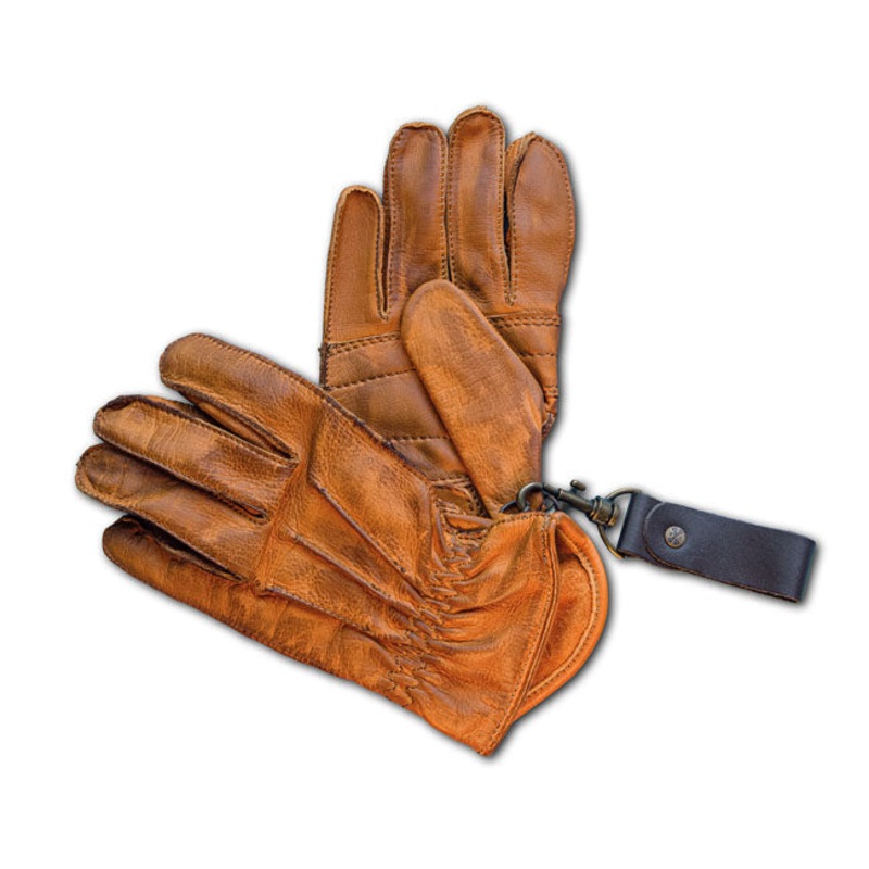 13 And A Half Magazine Lowlander Gloves Cognac