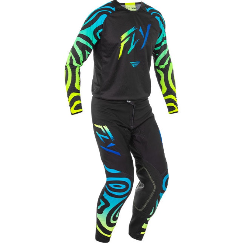 Fly Racing – Evolution DST Zen Jersey, Pant Combo