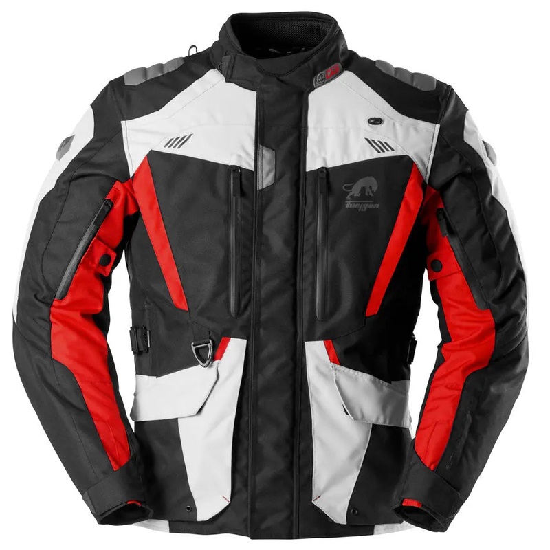 Furygan Apalaches Evo Textile Jacket Black / Pearl / Red