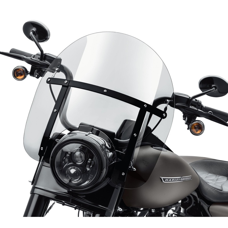 Harley Davidson 57400383 Road King H-D Detachables Windshield KIT,WSHLD,DETACH,BLK,16IN,SMOKED