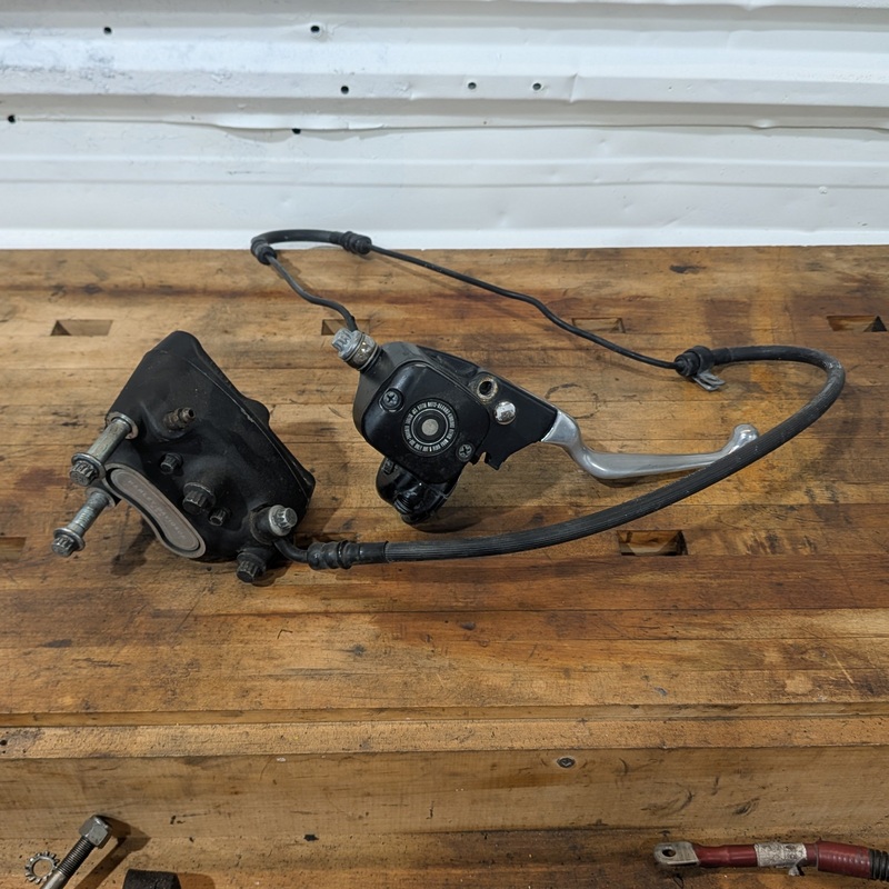USED – Sportster Front Brake Setup – 95-03 – Black