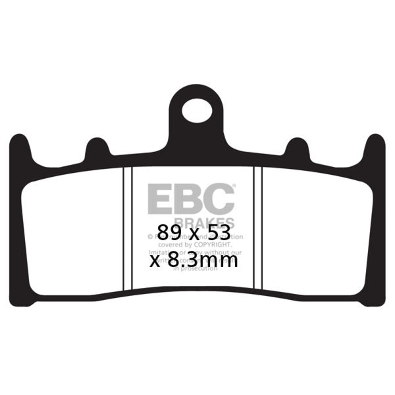 Brakes – FA188HH Fully Sintered – EBC (Front)