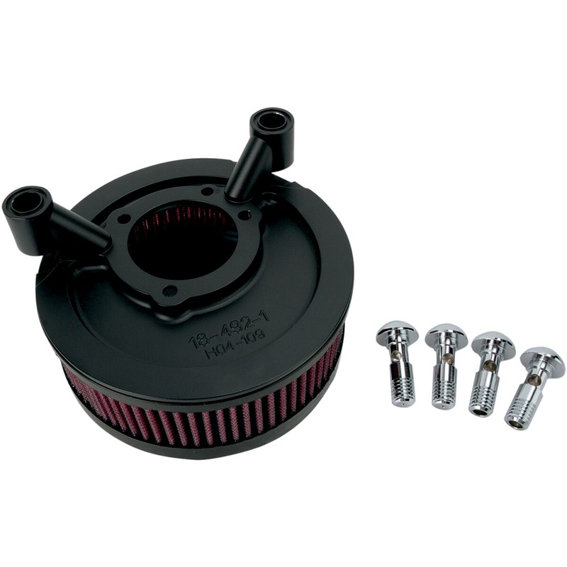 Big Sucker Air Cleaner, Black – 88+ Sportster