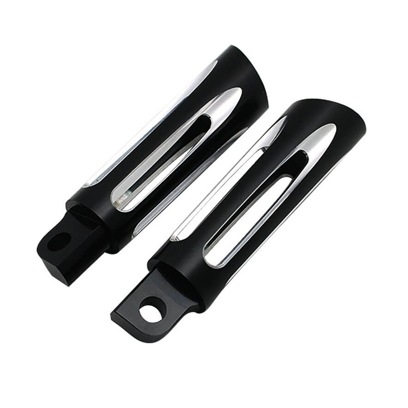 CNC Cut Male Mount Foot pegs Footrests Pedals for Harley ’84-’25 | Mactions
