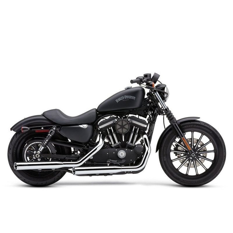 Cobra 3in Slash Cut Slip-on Mufflers -XL 2014+